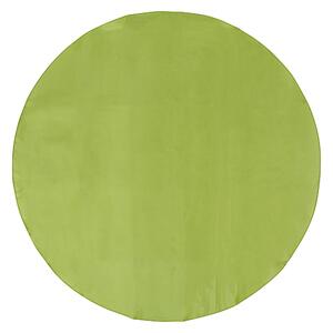 LIVARNO home Vinylový omyvatelný ubrus (Ø 160 cm, kulaté provedení, zelená) (100373704004)