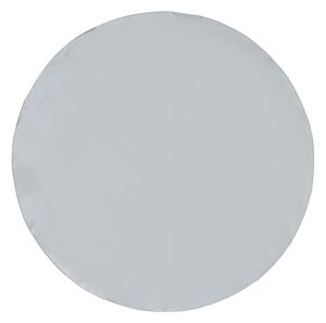 LIVARNO home Vinylový omyvatelný ubrus (Ø 160 cm, kulaté provedení, šedá) (100373704007)