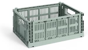 Skládací přepravka Colour Crate Medium Sage Green