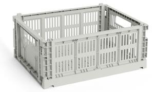 Skládací přepravka Colour Crate Medium Grey