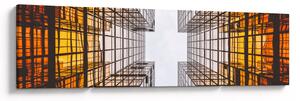 Obraz mrakodrapů (170x50 cm)
