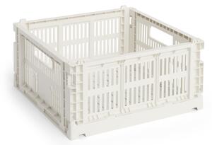Skládací přepravka Colour Crate Medium Square Off-white