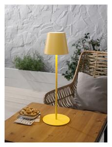 LIVARNO home Aku stolní LED lampa s USB a dotykovým stmívačem (oranžová) (100373804003)