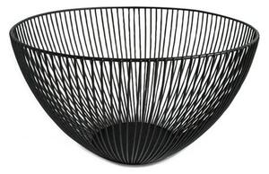Mísa na ovoce KITCHISIMO pr. 25 cm černá