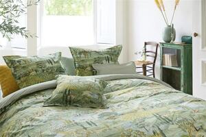 Pip Studio povlečení Toscana Green, 200x200 + 2x70x90cm, bavlněný perkál (Luxusní povlečení z bavlněného perkálu na francouzskou postel)