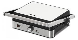 Heinner HEG-K2000SS - Kontaktní gril 2000W/230V matný chrom/černá