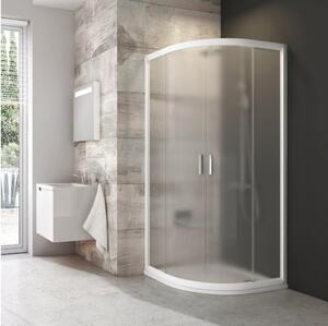 Ravak 3B270100ZG - Sprchový kout čtyřdílný čtvrtkruhový BLIX 90x90 cm bílá
