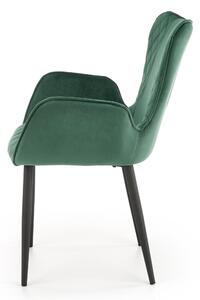Jídelní židle SCK-427 tmavě zelená