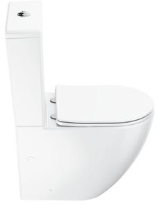 Ravak X01870 - WC kombi Rimless s prkénkem SoftClose OPTIMA keramika/bílá