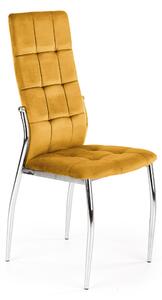 Čalouněná jídelní židle Hema2047, žlutá