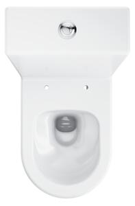 Ravak X01870 - WC kombi Rimless s prkénkem SoftClose OPTIMA keramika/bílá