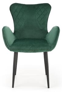 Jídelní židle SCK-427 tmavě zelená
