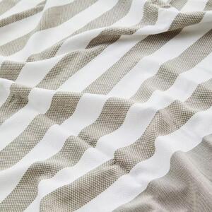 Bavlněná osuška Sand Striped 100×180 cm