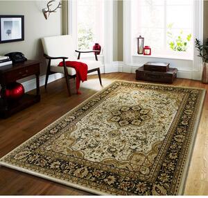 Stylový koberec v krémové barvě do obývacího pokoje Šířka: 200 cm | Délka: 300 cm