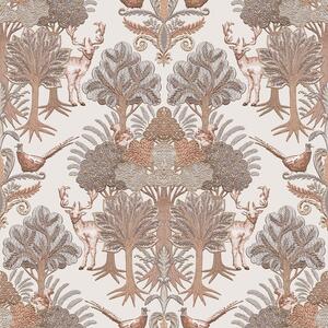 Luxusní vliesová tapeta na zeď, stromy, zvířata, TP422301, Tapestry, Design ID