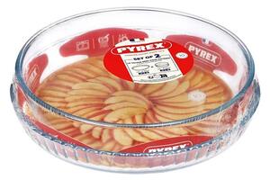 SADA 2x Forma na koláč PYREX pr. 26/28 cm