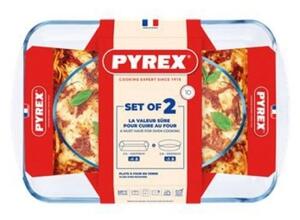 SADA 2x Pekáč PYREX 3,7/2,2 l