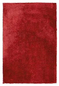 Koberec shaggy 140 x 200 cm červený EVREN