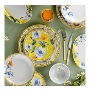 Jídelní sada 50 ks pestrobarevná/porcelán