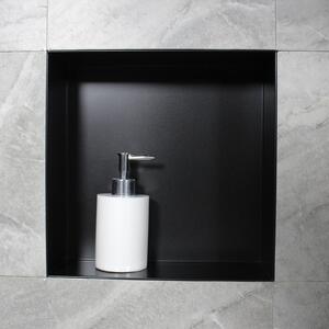 Zapuštěná police, nika BS303010 - 30x30x10 cm - bez rámu - možnost volby barvyNerezová ocel
