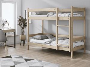 Patrová postel SAM s roštem | borovice 90 x 200 cm
