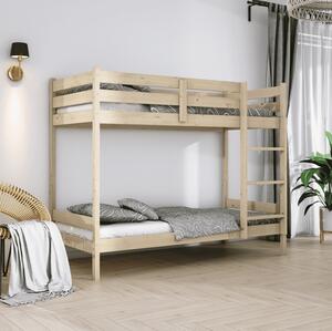 Patrová postel AVA s roštem | borovice 80 x 200 cm