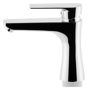 FERRO - Umyvadlová baterie + výpusť ALGEO SQUARE lesklý chrom