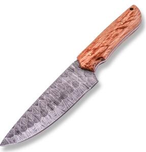 KnifeBoss lovecký damaškový nůž Classic Olive