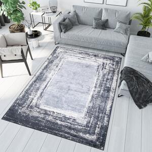 Tmavý trendy koberec s protiskluzovou úpravou Šířka: 140 cm | Délka: 200 cm
