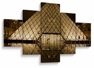 Obraz Louvre (125x70 cm)