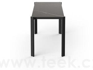 Vondom Odkládací stolek Tablet, Vondom, obdélníkový 105x35x42 cm, rám hliník barva dle vzorníku, deska HPL s černým okrajem barva dle vzorníku