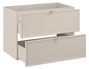 Comad Bella Cashmere skříňka 80x46x57 cm pod umyvadlo závěsná béžová BELLA CASHMERE 82-80-46-2S
