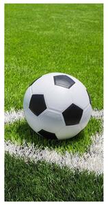 Jerry Fabrics DĚTSKÝ BAVLNĚNÝ RUČNÍK FOOTBALL 70X140 CM VZOROVANÁ