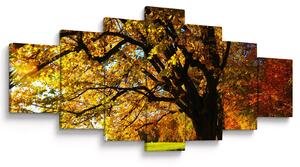Obraz podzimního stromu (210x100 cm)