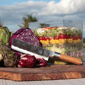 ForgedJaponský nůž na zeleninu - Olive17,5 cm