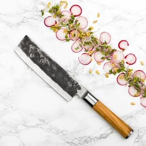 ForgedJaponský nůž na zeleninu - Olive17,5 cm