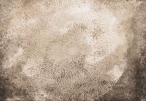Fototapeta - Mandala v kameni (245x170 cm)