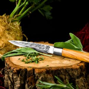 Sada nožů - Olive: kuchařský nůž, japonský nůž na zeleninu, univerzální nůž