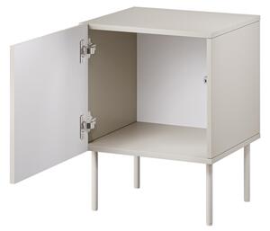 Set 2 ks nočních stolků Mlerk, Barva: matná černá 5903211372780