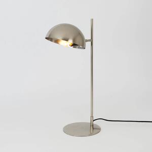 Stolní lampa Miro, stříbrná barva, výška 58 cm, železo/mosaz