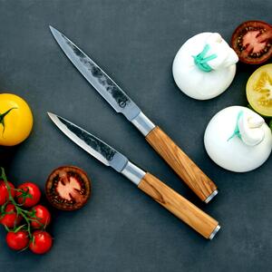 Forged Olive Okrajovací nůž, ruční kování, 8,5 cm