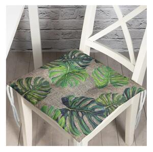 Podsedák na židli Minimalist Cushion Covers Green Banana Leaves, 40 x 40 cm