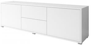 TV skříňka Alekto 2D2SZ AK09, Barva dřeva: bílá 5903211188220