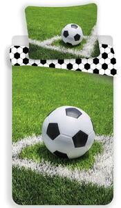 DĚTSKÉ BAVLNĚNÉ POVLEČENÍ FOOTBALL 140X200 CM, 1KS 70X90 CM VZOROVANÉ