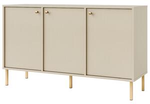 TOKYO 2 b | komoda 813 | 124,5 cm | béžová/zlatá
