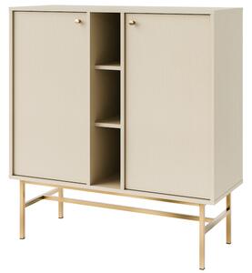 TOKYO 3 b | komoda 822 | 100,2 cm | béžová/zlatá