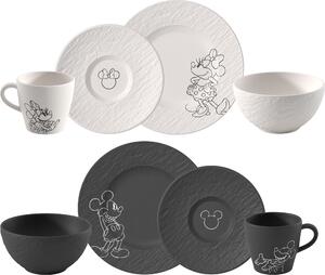 Villeroy & Boch 10-4719-9072 Snídaňová sada Manufacture Rock Mickey Mouse, 8dílná