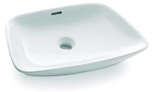 Bathco 0091 - Umyvadlo na desku ANABEL 50x36 cm porcelán/bílá