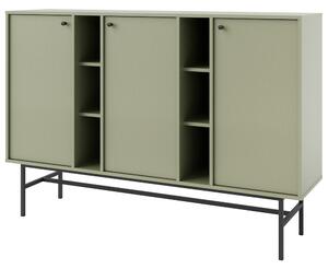 TOKYO 3 e | komoda 823 | 157,7 cm | eukalyptová/černá
