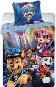 DĚTSKÉ BAVLNĚNÉ POVLEČENÍ BABY PAW PATROL 100X135 CM, 1KS 40X60 CM VZOROVANÉ